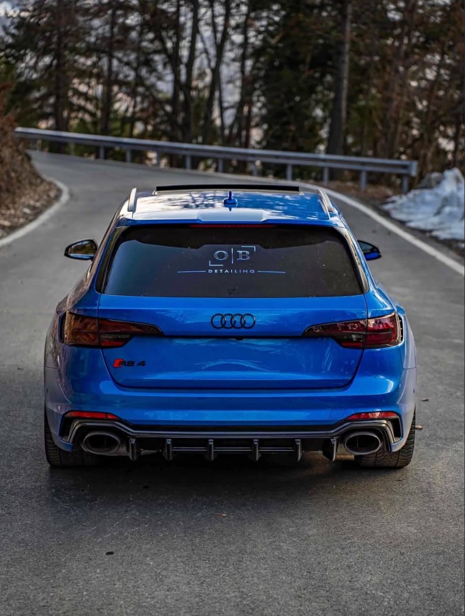 Audi RS4 Avant, vue arrière